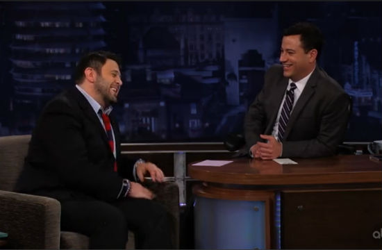 adam richman on kimmel