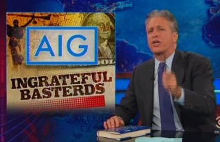 Jon Stewart AIG