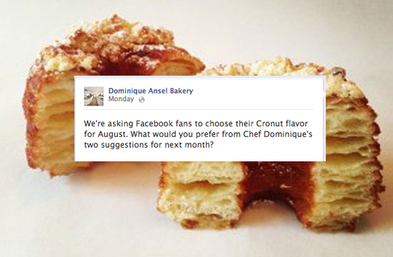 cronut facebook