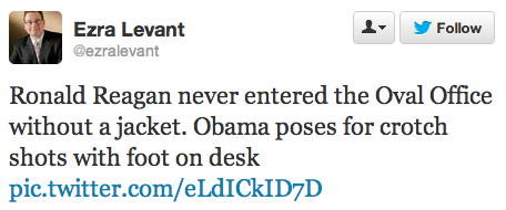 Obama Put Feet On Oval Office Desk And People Are Outraged