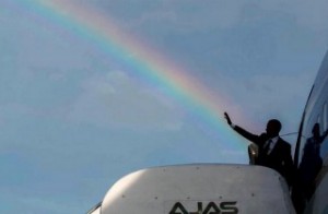 obama rainbow