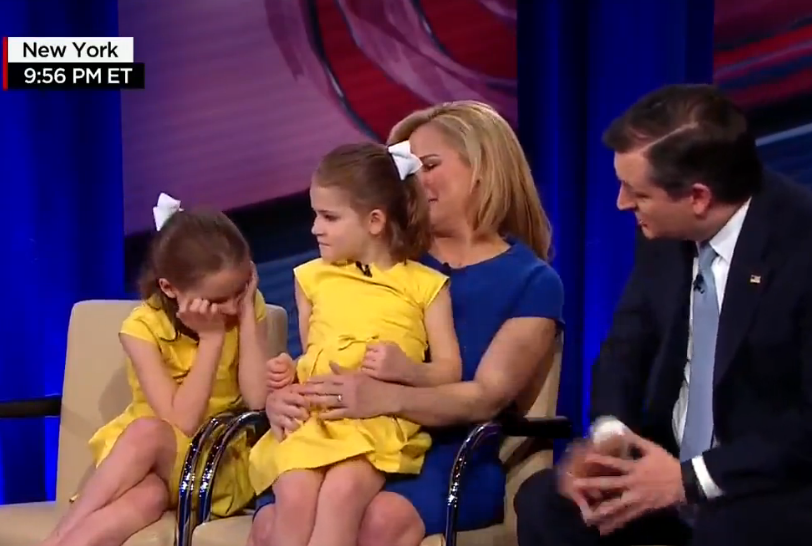 Ted Cruz’s Daughter Just Let Slip There’s a Videotape of Him Dressed in