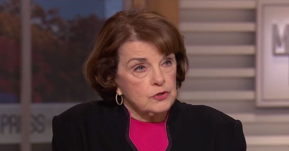 Reporter Angrily Names and Shames Dianne Feinstein's Staff