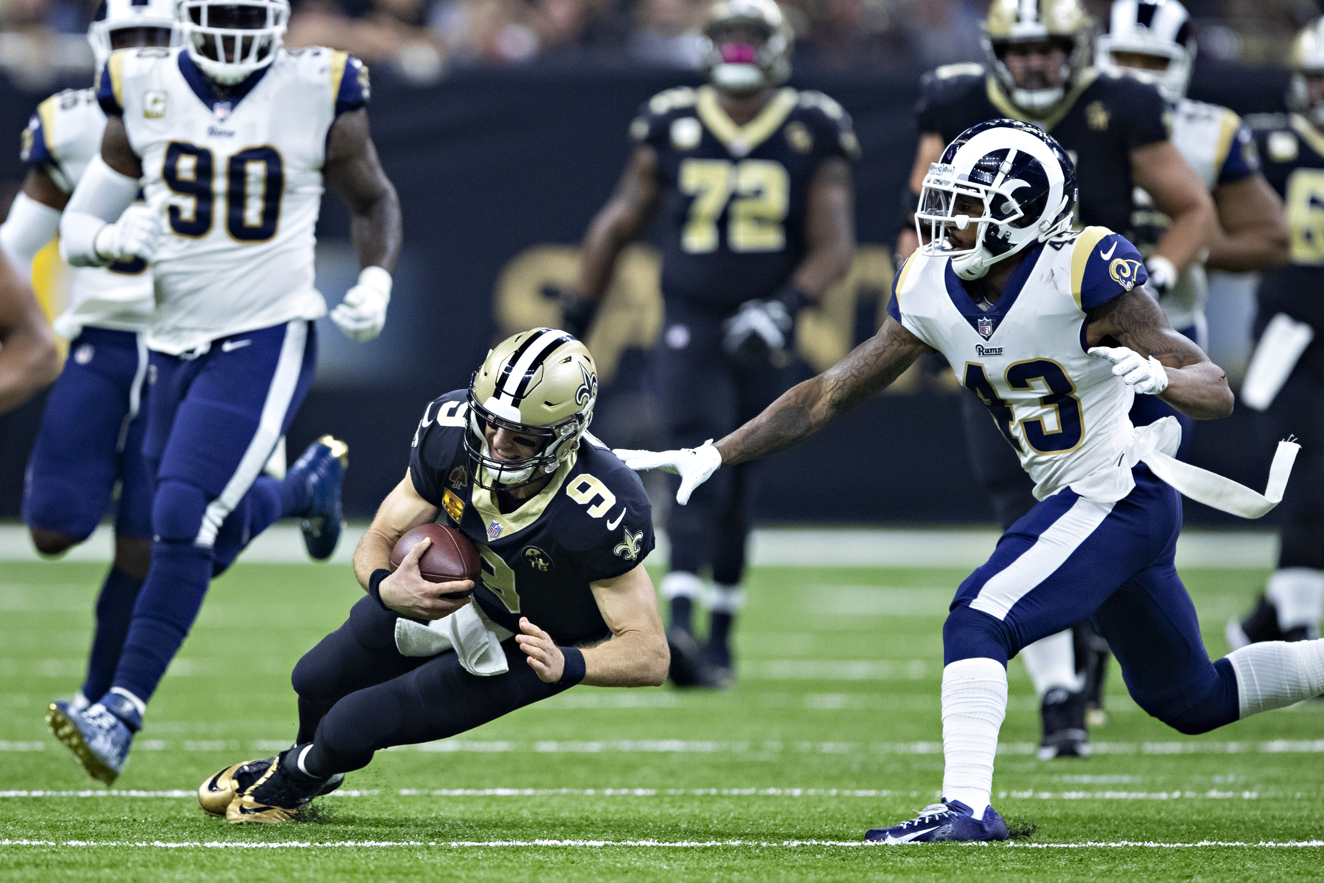 Most memorable games in New Orleans Saints-Los Angeles Rams series