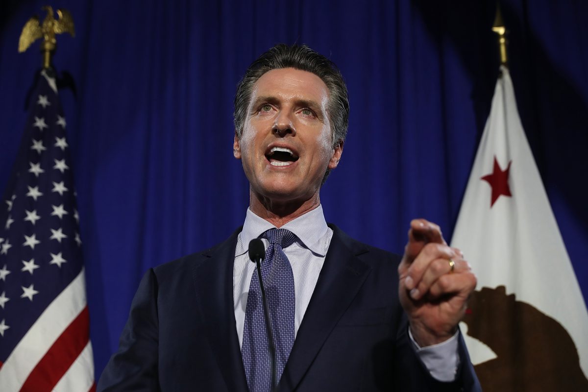 Gavin Newsom Defends Pete Buttigieg's Wine Cave Event