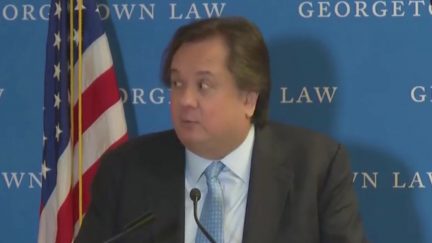 George Conway Lauds Pelosi... Hours After Kellyanne Conway Beefs With Pelosi: She's Playing Trump 'Like a Drum'