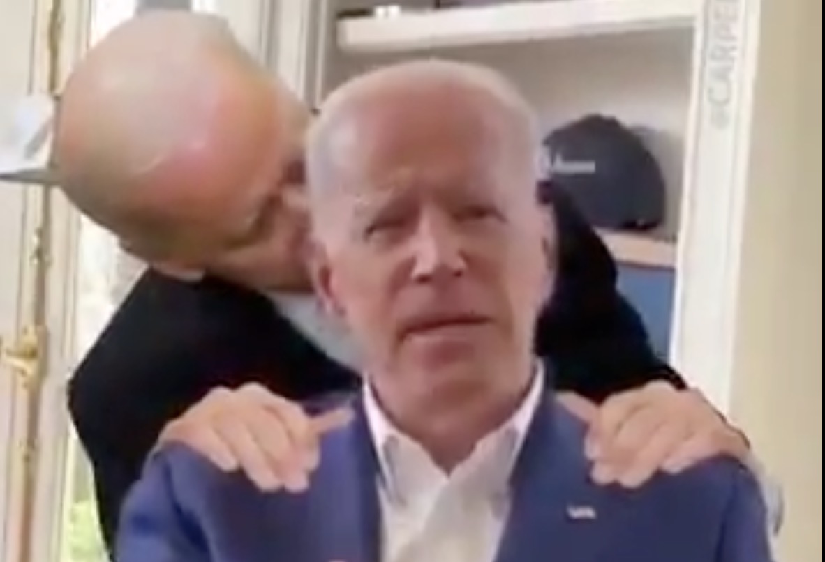 Trump Posts Insane Video Of Biden Getting Touched Inappropriately By Biden ‘welcome Back Joe 5356