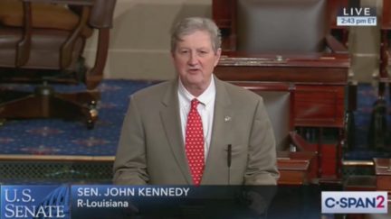 John Kennedy Harshly Criticizes Democratic Leadership in Speech