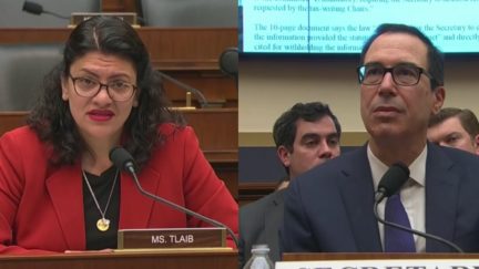 Rep. Tlaib Warns Mnuchin To 'Seek Out Legal Advice'