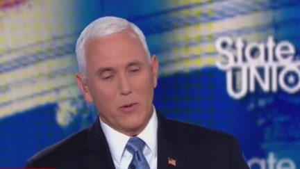 Mike Pence Snickers As Jake Tapper Asks Why They Won't Give Kids Soap and Toothpaste