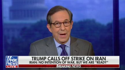 Chris Wallace Questions Trump Claim on Calling Off Iran Strike