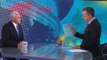 Jake Tapper Fact-Checks Mike Pence Immigration Lie Live On the Air