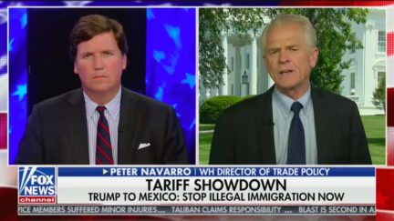 Tucker Carlson Lets WH Official Peter Navarro Spin on Tariffs With No Pushback