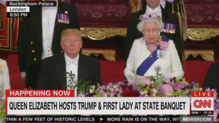 Queen Elizabeth Donald Trump State Banquet