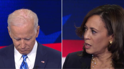 Kamala Harris, Joe Biden at Democratic Debate