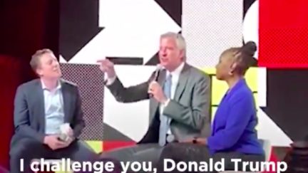 Bill de Blasio says Trump isn't welcome back in New York City