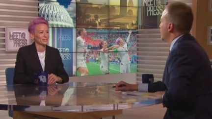 Chuck Todd Asks Megan Rapinoe 'What Do You Tell a Trump Supporter