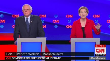Elizabeth Warren Chides Audience Reaction to Patient Begging to Pay Medical Bills