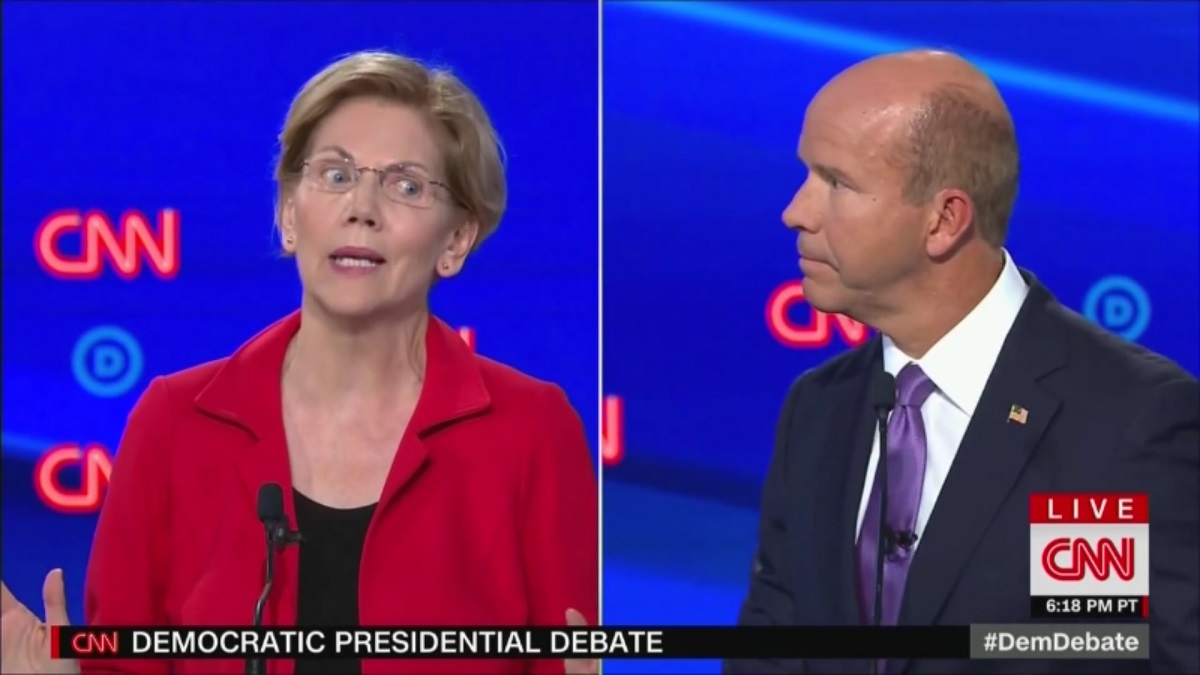 Elizabeth Warren Hits John Delaney: Why Run On What We Can't Do?