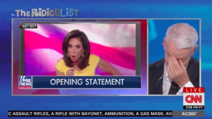 Anderson Cooper Mocks Trump's Love of Fox News, Jeanine Pirro