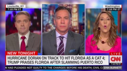 CNN Panel Clashes Over Trump's FL vs. PR Hurricane Rhetoric