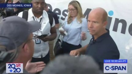 John Delaney Comically Peppered with Questions About Trucking