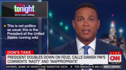 Don Lemon Mocks Trump's Outburst to Denmark PM