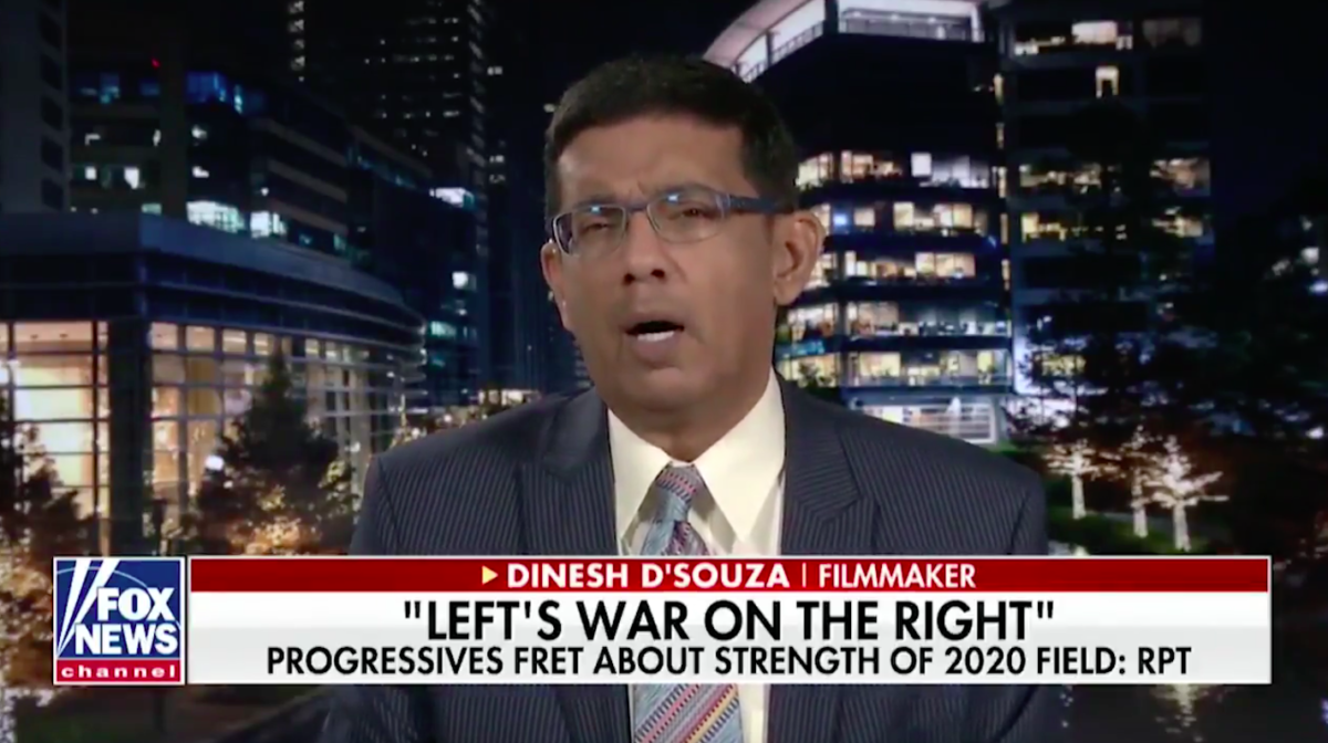 Fox News Booking Dinesh D Souza Shows Network S News Side Is A Joke