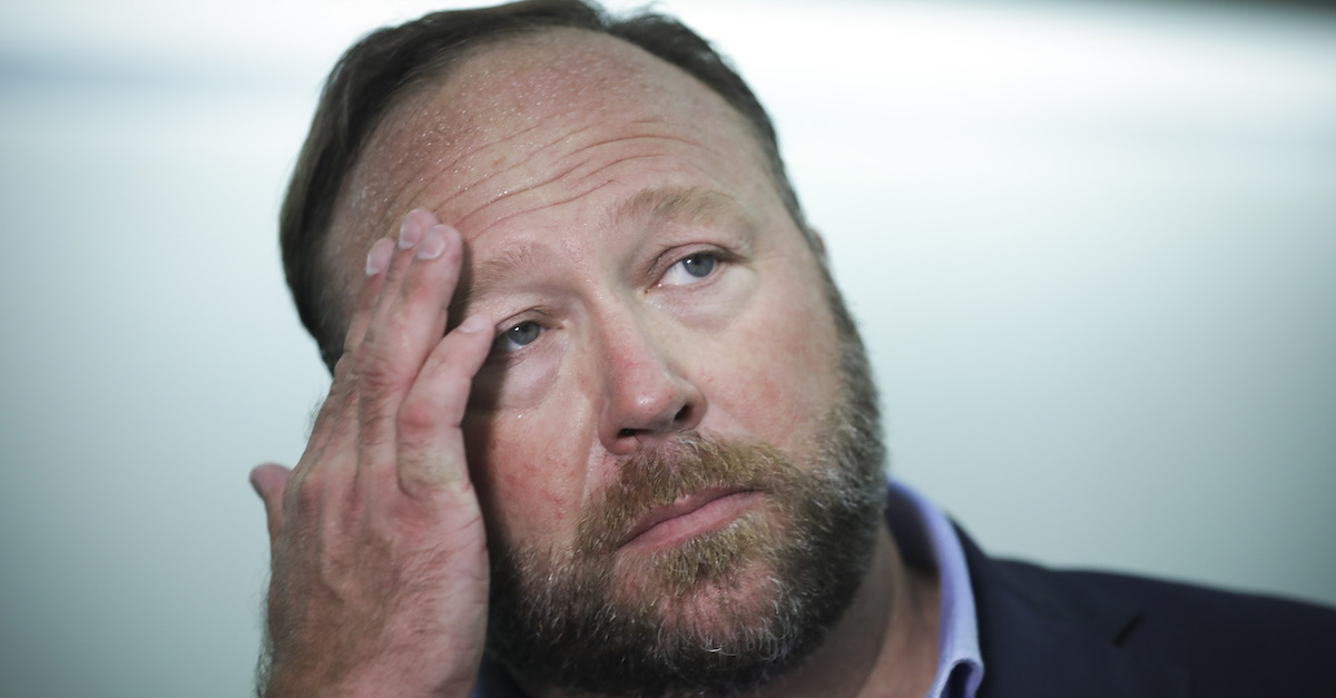 Alex Jones Drew Angerer/Getty Images