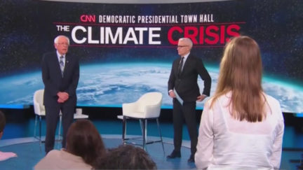 Here's Why Bernie Sanders Talked About Abortion During CNN's Climate Change Town Hall
