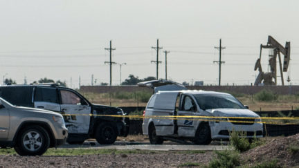 Odessa, Texas crime scene, mass shooting