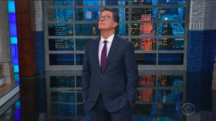 Stephen Colbert Heralds Pelosi's Call for Impeachment