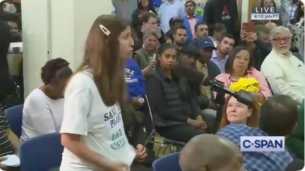 Donald Trump Slurs AOC as 'Wack Job' Over Random Woman's Stunt at Town Hall