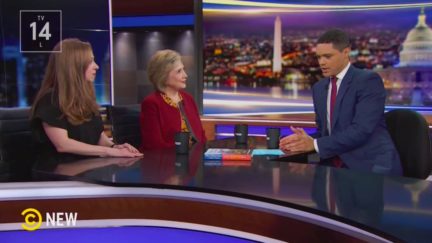 Trevor Noah Asks Hillary Clinton About Being Right-Wing's Boogeyman