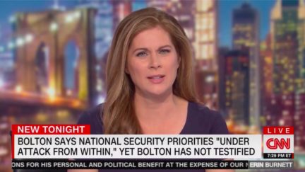 Erin Burnett Blasts John Bolton for Coy, Crytpic Tweets About Trump, Nat'l Sec'y