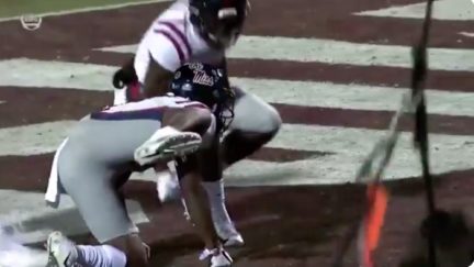 Ole Miss WR Elijah Moore's 'Dog Piss' TD Celebration Costs Team the Victory