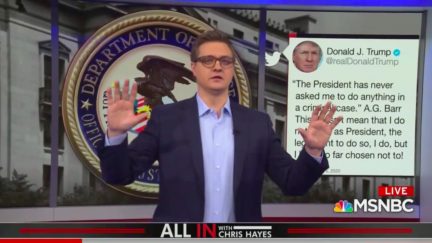 Chris Hayes Calls for Resistance to Trump's DOJ Meddling