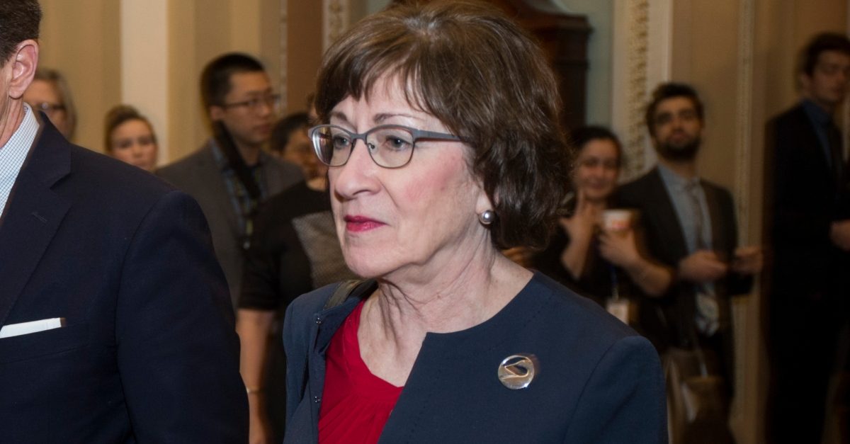 Trump Officials Reportedly Manipulated Susan Collins Into Voting For Brett Kavanaugh, And Then Mocked Her as a ‘Cheap Date’