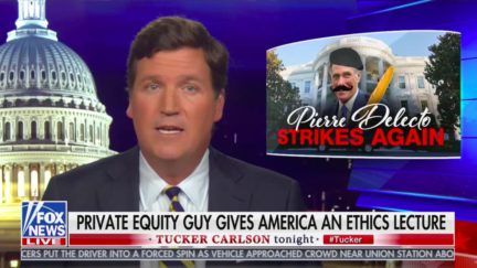 Tucker Carlson Refuses to Say Romney's Name After Impeachment Vote