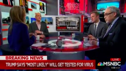 MSNBC Panel Speculates on Trump's Coronavirus Status