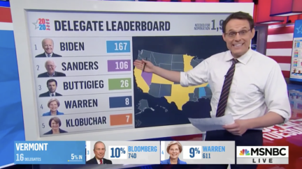 Steve Kornacki counts Super Tuesday Delegates