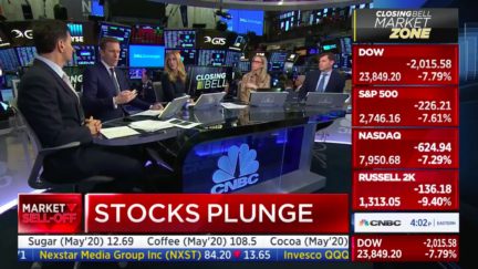 CNBC on stock plunge 3.9.2020