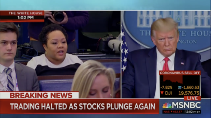 Yamiche Alcindor coronavirus presser