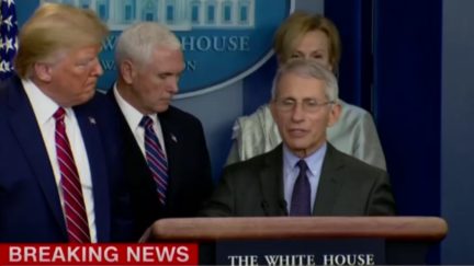 Donald Trump, Anthony Fauci