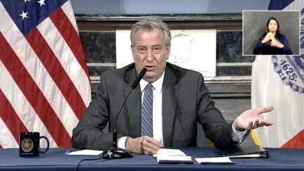 city hall bill de blasio