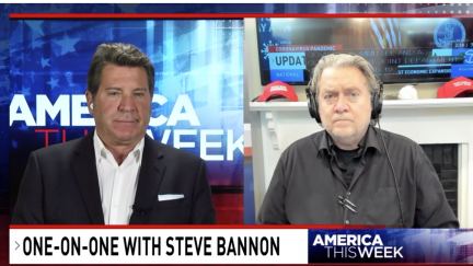 Steve Bannon with Eric Bolling
