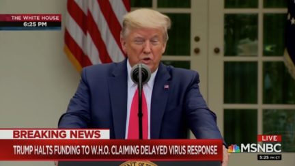 Trump Condemns WHO, Halts US Funding to Organization