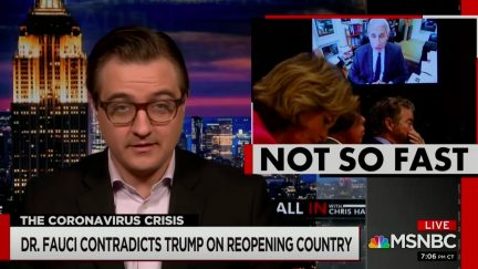 Chris Hayes Calls Out Trump for Breaking, Burying Its Own Pandemic Rules