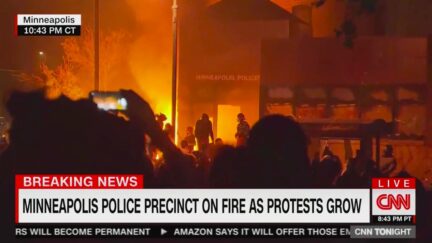 Protestors Set Fire to, Take Over Minneapolis Police Precinct Tied to George Floyd Killing