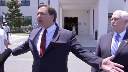 Ron DeSantis Blasts Media for 'Partisan' Coverage of FL Pandemic Response